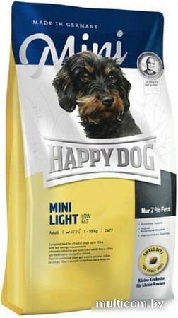 Сухой корм для собак Happy Dog Mini Light Low Fat 4 кг