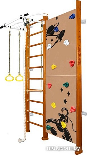 Детский спортивный комплекс Kampfer Jungle Wall Boy (стандарт, классический/белый)