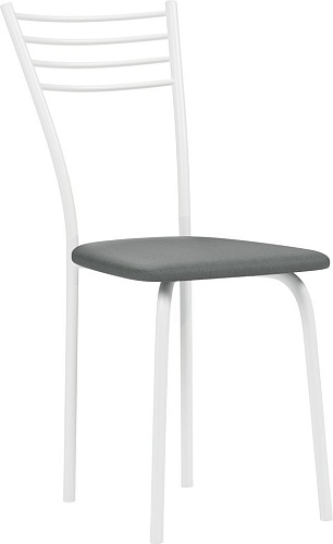 Стул Mio Tesoro Сигма (серый/белый)