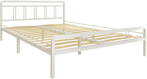 Кровать Askona Avinon 140x200 (белый шагрень)