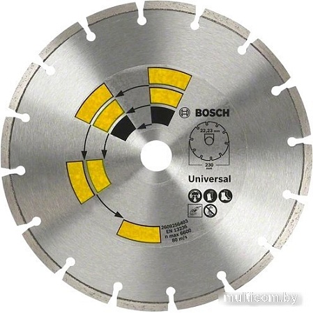 Отрезной диск алмазный Bosch 2609256407