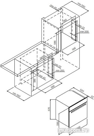 Духовой шкаф Graude BE 60.0 C