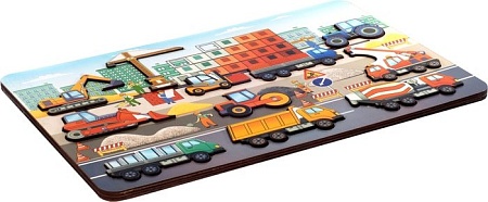 Мозаика/пазл Нескучные игры Стройплощадка 8026