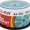 CD-RW диск Mirex 700Mb 12х UL121002A8B (50 шт.)