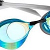 Очки для плавания Mad Wave Turbo Racer II Rainbow (бирюзовый)