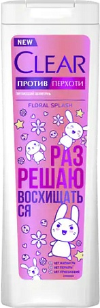Шампунь Clear Floral Splash женский 380 мл