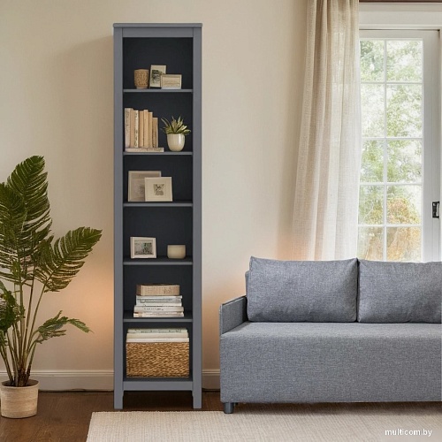 Стеллаж Mio Tesoro Сага 2.08.07.100.4 (серый)