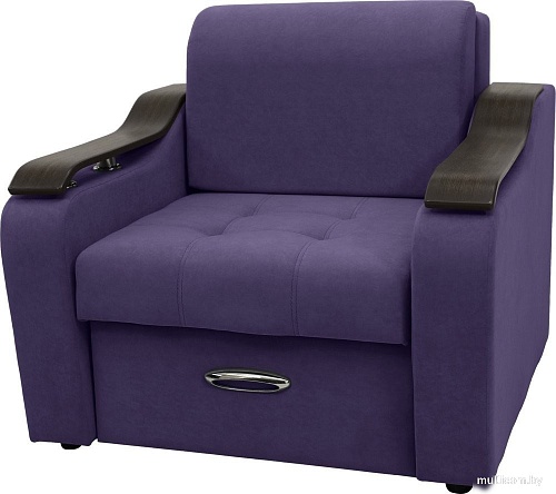 Сириус Лидер-4 НПБ 105x110 (Лидер-4 велюр фиолетовый)