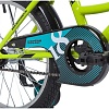 Детский велосипед Novatrack Vector 18 (салатовый/голубой, 2019)