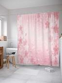 Шторка-занавеска для ванны JoyArty Вьющиеся цветки sc_14309