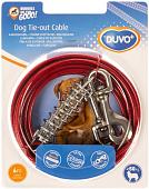 Уличная привязь Duvo Plus 1717076/DV (хром)