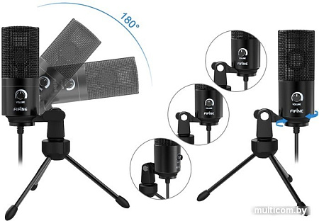 Микрофон FIFINE K669 (черный)