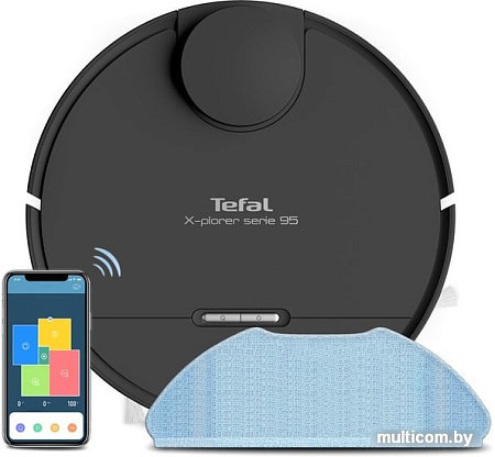Робот-пылесос Tefal X-plorer Serie 95 Animal RG7975WH