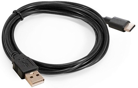 Кабель ExeGate EX-CC-USB2-AMCM-1.8 USB Type-A - USB Type-C (1.8 м, черный)