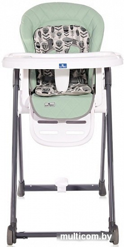 Стульчик для кормления Lorelli Party 2021 (green leather)