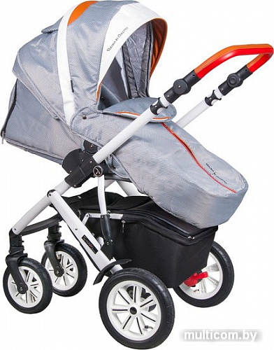 Универсальная коляска Coletto Verona Classic (2 в 1, V-05, белые колеса)