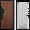 Металлическая дверь Guard Combi Mirror шпон корица/шагрень белая (86x205, правая)