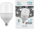Светодиодная лампочка Gauss Elementary T120 E27 42 Вт 4000 K 63224