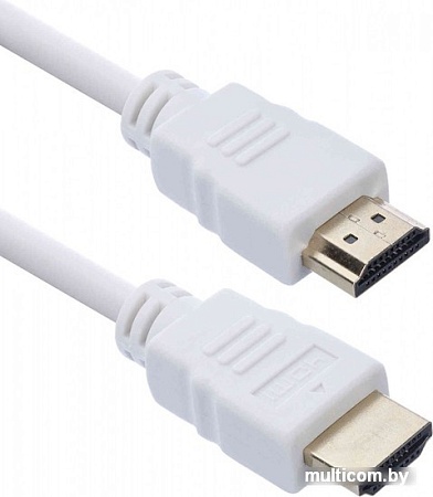 Кабель ACD ACD-DHHM1-18W HDMI - HDMI (1 м, белый)