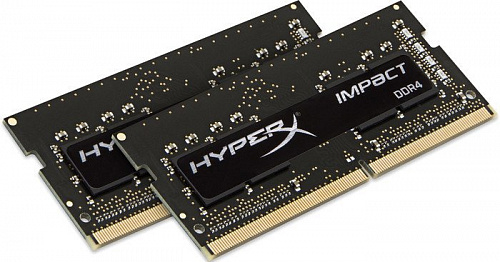 Оперативная память Kingston HyperX Impact 2x8GB DDR4 SODIMM PC4-19200 [HX424S14IB2K2/16]