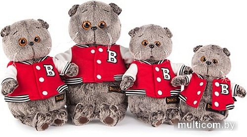 Классическая игрушка BUDI BASA Collection Басик в клубной куртке (22 см)