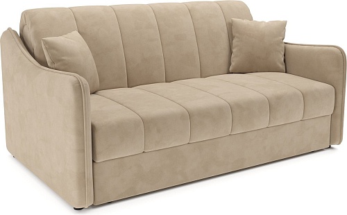 Диван Мебель-АРС Давос ППУ 140x200 см M2-109-42 (Vivaldi бежевый)