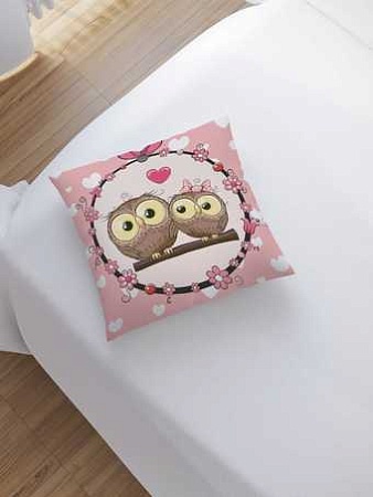 Чехол на подушку JoyArty Любовные сплетни sl_10795