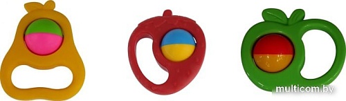 Погремушка Полесье Фрукты (3 шт)