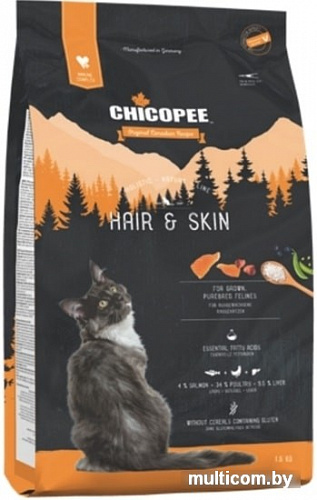 Корм для кошек Chicopee HNL Hair & Skin 8 кг