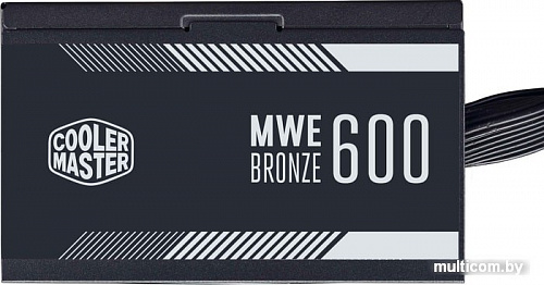 Блок питания Cooler Master MWE 600 Bronze V2 MPE-6001-ACAAB-EU