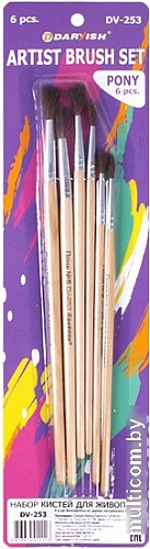 Набор кистей Darvish DV-253 (6 шт)