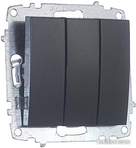 Выключатель Elbi Zena-Vega 609-011100-254 (графит)