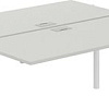 Norden 320х143.8х75 SG.216.SH.44.WH (белый/серый бархат)
