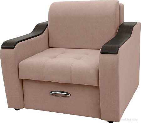 Кресло Сириус Лидер-3 ППУ 105x110 (Eva 02 велюр светло-бежевый)