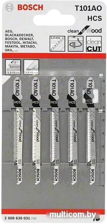 Набор оснастки Bosch 2608630031 (5 предметов)