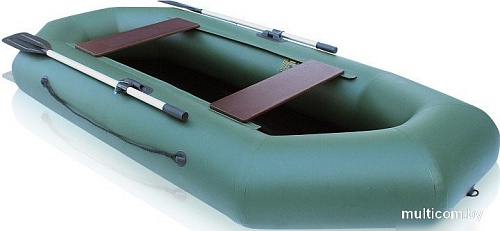 Гребная лодка Leader Boats Компакт 240 0082172 (зеленый)