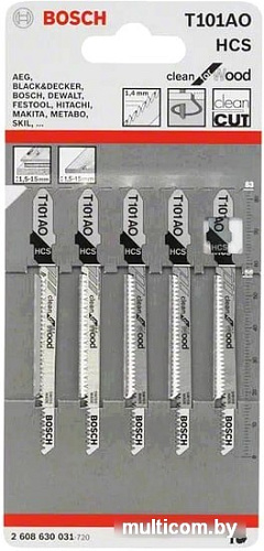 Набор оснастки Bosch 2608630031 (5 предметов)