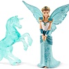 Набор фигурок Schleich Эльфийка Айела и ледяная статуя единорога 70587