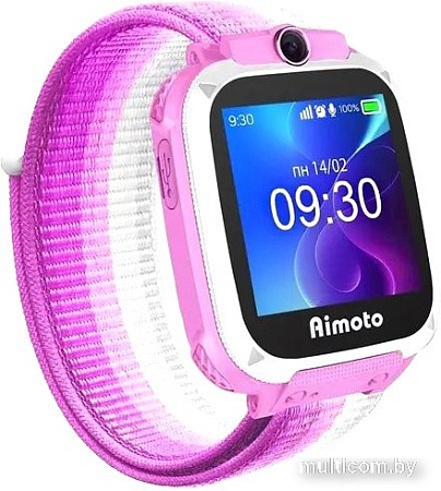 Детские умные часы Aimoto Element Colors (белый/розовый)