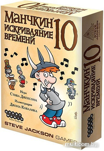 Карточная игра Мир Хобби Дополнение. Манчкин 10. Искривляние времени 915710