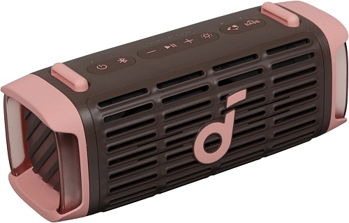 Беспроводная колонка Anker SoundCore Boom 3i (коричневый/розовый)