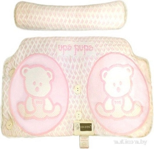 Муфты для рук Kidboo Мишка (хлопок/акрил, розовый)