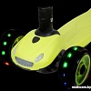 Самокат Novatrack Rainbow Car Boy Pro 120CGP.RAINBOW.LM20 (лайм)