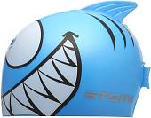 Шапочка для плавания Atemi FC205 (рыбка/голубой)