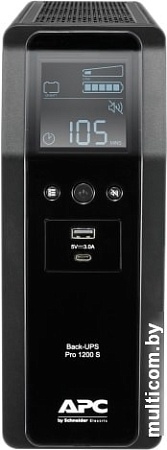 Источник бесперебойного питания APC Back UPS Pro BR 1200VA 230V BR1200SI