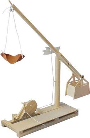 Сборная модель Bradex Катапульта Леонардо Да Винчи DE 0170