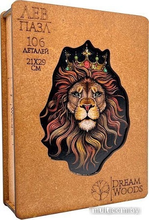 Пазл Dream Woods Лев P-001 (106 эл)