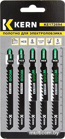 Набор пильных полотен Kern KE172694 (5 шт)