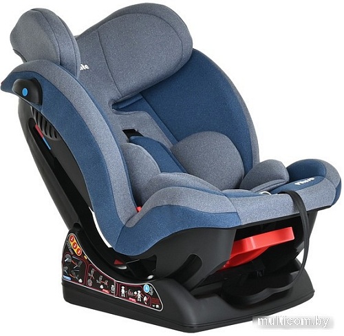 Детское автокресло Pituso Ruente R202 (джинс/светло-серый)