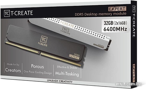Оперативная память Team T-Create Expert 16ГБ DDR5 6000 МГц CTCCD516G6000HC4801